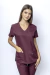 Scrub Básico Feminino - Vinho - comprar online