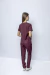 Scrub Básico Feminino - Vinho - loja online