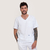 Camisa Hospitalar Básica Masculina - Branco