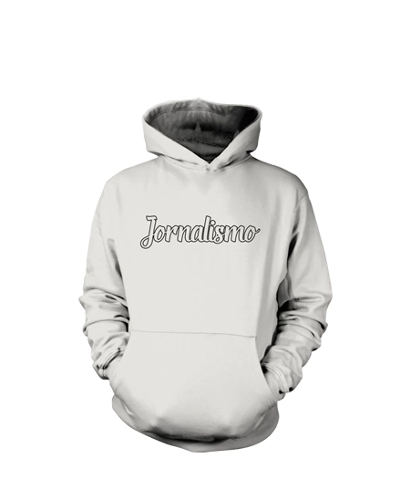 Moletom Caligrafia Jornalismo