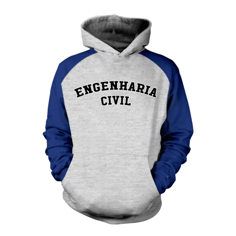 Moletom Raglan Bordado em arco Engenharia Civil