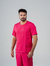 Scrub Gola Redonda Masculino - Pink - comprar online