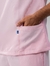 Scrub Gola Redonda Masculino - Rosa Bebê - RS Têxtil
