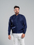 Jaqueta Bomber Casual Masculina Ref 2 - Azul Marinho - RS Têxtil