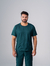 Scrub Gola Redonda Masculino - Verde Musgo - comprar online