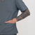 Camisa Hospitalar Básica Masculina - Grafite - comprar online