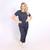 Calça Hospitalar Básica Feminina - Azul Marinho - comprar online