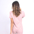 Camisa Hospitalar Básica Feminina- Rosa Bebê na internet