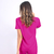 Camisa Hospitalar Básica Feminina - Pink na internet