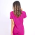 Camisa Hospitalar Básica Feminina - Pink na internet