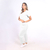 Calça Hospitalar Básica Feminina - Branco - comprar online