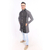 Jaleco Capri Masculino - Preto / Cinza - comprar online