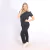 Calça Hospitalar Básica Feminina - Preto - comprar online