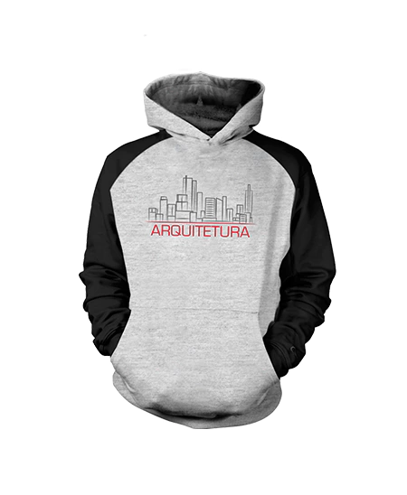 Moletom Raglan Personalizado Arquitetura