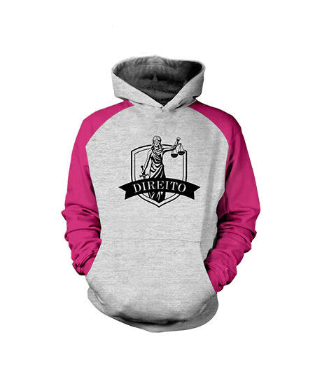 Moletom Raglan Personalizado Direito