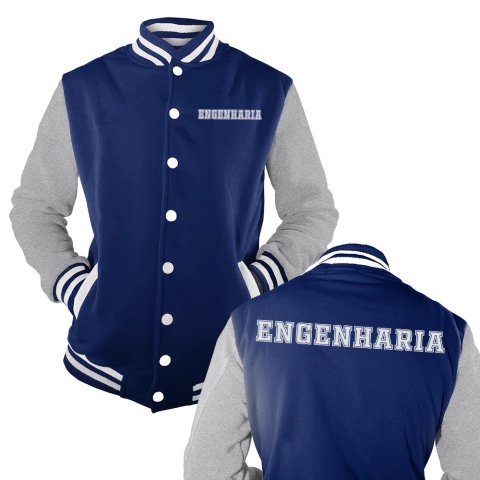 Jaqueta College Bordada Engenharia