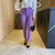 Calça Alfaiataria Diana - Lilás