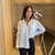 Camisa Alfaiataria com Bolsos - Off White - RS Têxtil