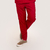 Calça Hospitalar Básica Masculina - Vermelho