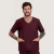 Camisa Hospitalar Básica Masculina - Vinho