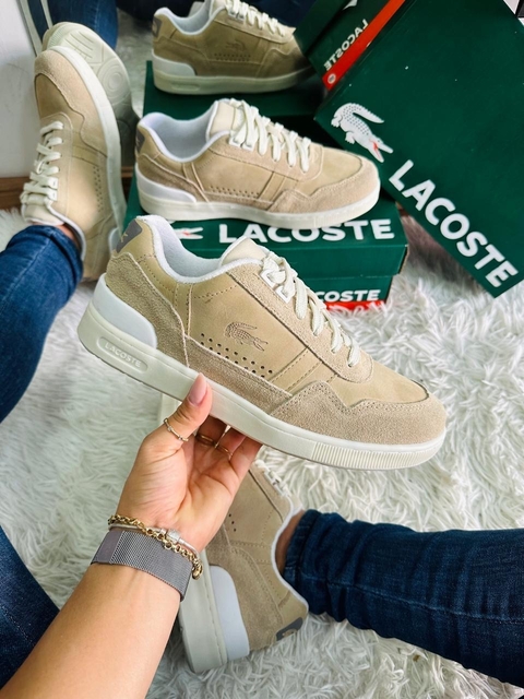 Lacoste T-clip couro