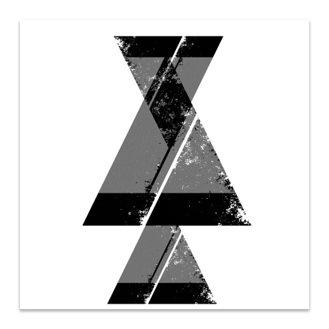 Abstracto geometrico triangular