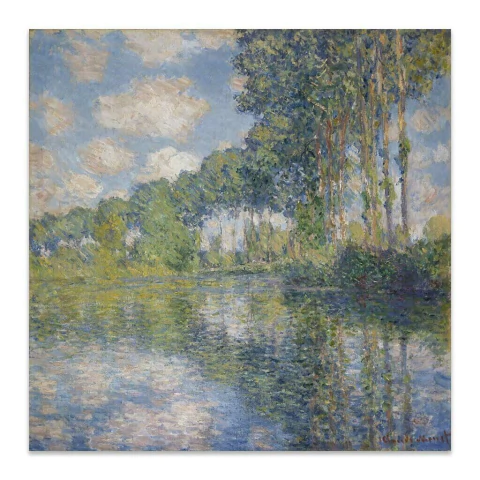 Alamos en el rio epte