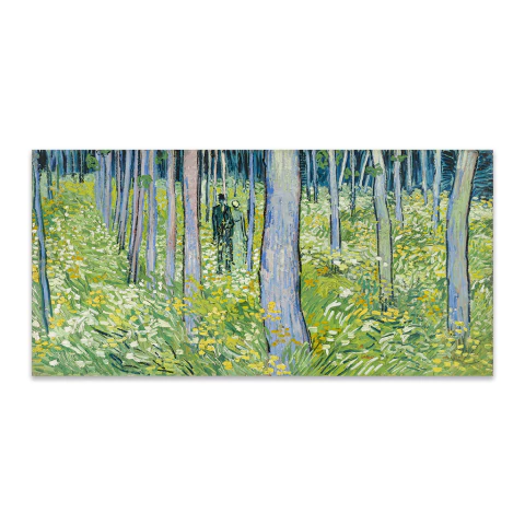 Maleza con dos figuras