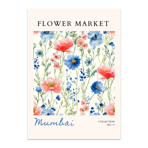 Mercado de flores Bombay