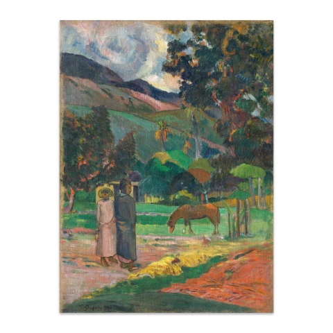 Paisaje tahitiano (version MET)