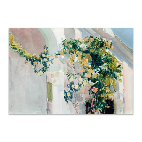 Rosal en la casa de Sorolla