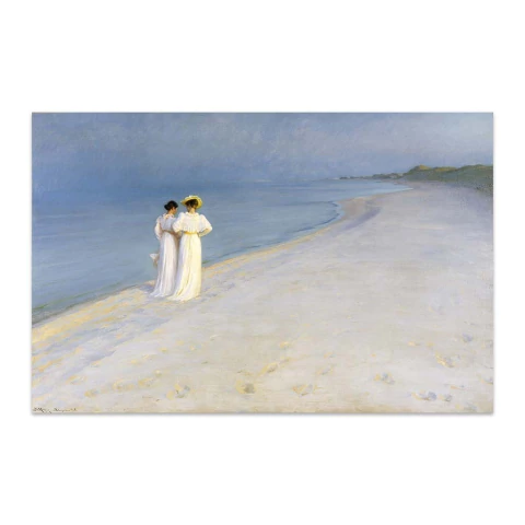 Tarde de verano en la playa del sur