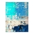 Abstracto turquesa y azul - comprar online