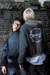“DUALITY” DOUBLE ZIP BOMBER [FADED BLACK] - anhelo studios