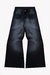 "FADED" FLARE BULL PANTS - comprar online
