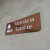 Placa Acrílico Rose Porta Escritório
