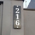 Placa Número Casa Vertical