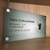 Placa Acrílico com Logo para Porta Escritório 60x30cm - comprar online