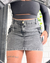 Saia Cargo Jeans Grafite - comprar online