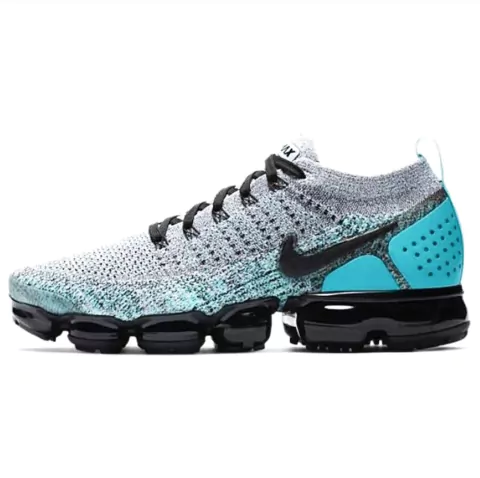 Nike Vapormax 2.0 Cinza c/Verde Agua