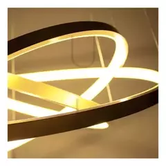 Pendente Lustre Ø80cm Metal Silicone 125w na internet