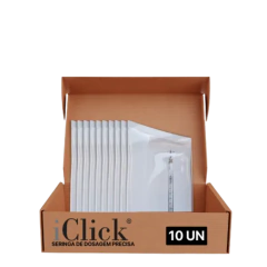 SERINGA iCLICK - PARA TOXINA BOTULÍNICA - KIT COM 10 UNIDADES
