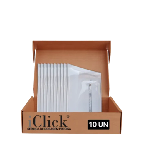 SERINGA iCLICK - PARA TOXINA BOTULÍNICA - KIT COM 10 UNIDADES