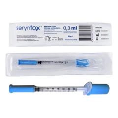 SERYNTOX DE 0,3ML PARA RECONSTITUIÇÃO DE 100U EM 1ML CAIXA 100 UNID. na internet