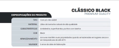 LUVA LÁTEX COM PÓ CLASSICO BLACK PREMIUM QUALITY - CX 100 UND. na internet