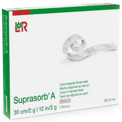 SUPRASORB A FITA 30CM X 2G CURATIVO DE ALGINATO DE CALCIO ESTÉRIL - 1 UND