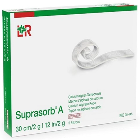 SUPRASORB A FITA 30CM X 2G CURATIVO DE ALGINATO DE CALCIO ESTÉRIL - 1 UND