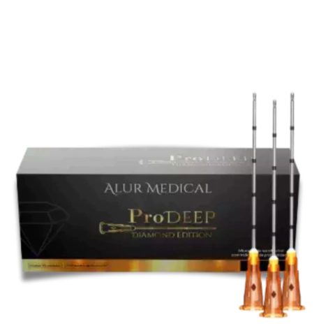 MICROCANULA ALUR PRODEEP 22G x 50MM C/ AGULHA AUXILIAR - CAIXA C/ 25 UND - comprar online