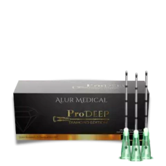 MICROCANULA ALUR PRODEEP 21G x 38MM C/ AGULHA AUXILIAR - CAIXA C/ 25 UND - comprar online