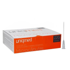 MICROCANULA UNIQMED 22G X 50MM C/ AGULHA AUXILIAR - CAIXA C/ 24 UND - comprar online